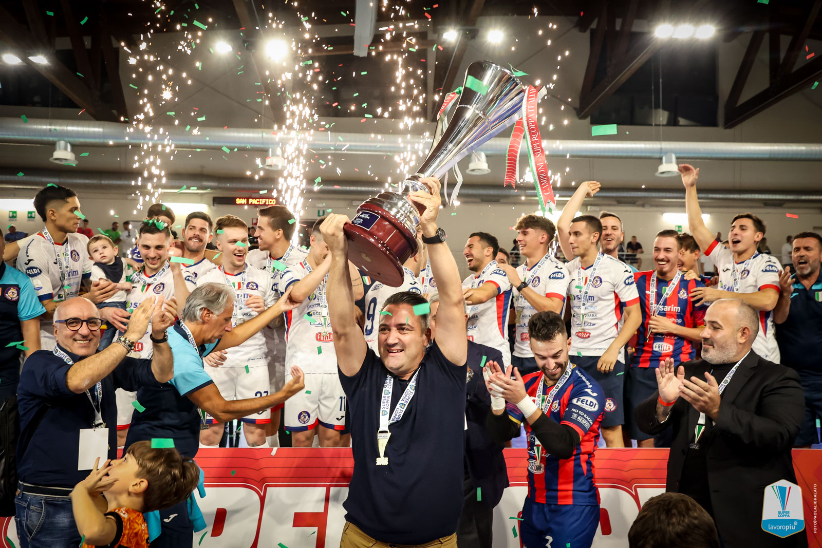  Anche la Supercoppa italiana per la prima volta si è fermata a Eboli. Feldi strepitosa