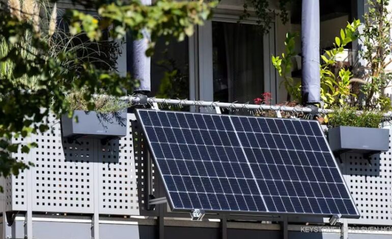 Kit fotovoltaico da balcone: una soluzione efficiente per l’energia sostenibile