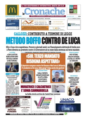 Edizione Digitale Le Cronache 10/03/2025