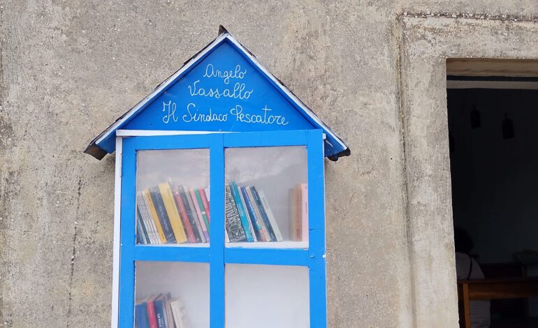  Ogliastro Cilento, casetta del libro intitolata ad Angelo Vassallo