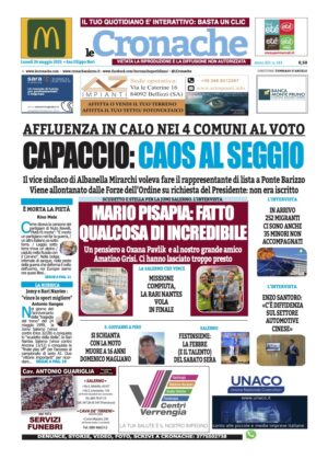 Edizione Digitale Le Cronache 26/05/2025