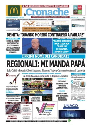 Edizione Digitale Le Cronache 25/05/2025