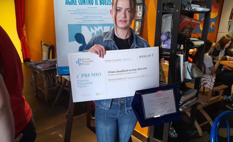 Federica Mignoli del Liceo “Pisacane” di Padula vince il Premio Polizzi