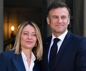 Italia-Francia, Meloni: “Macron? Siamo leader che si confrontano, contenta venga a Roma”