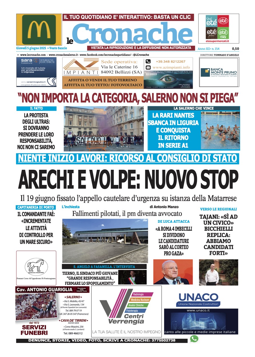 Edizione Digitale Le Cronache 05/06/2025
