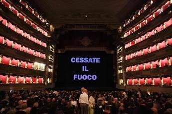 Alla Scala un appello per la pace prima del ‘Siegfried’