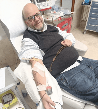  “Doniamo il sangue”. L’appello di Riccardo Rossi