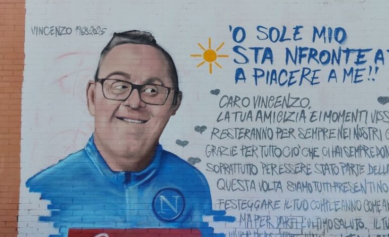 Eboli. Un murales per Vincenzo Di Stefano