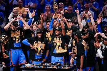 Nba, Oklahoma è campione. Indiana battuta in gara-7 e primo titolo per i Thunder