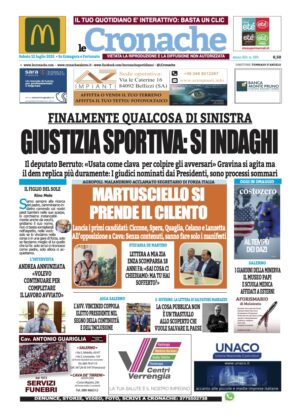 Edizione Digitale Le Cronache 12/07/2025  + Costozero