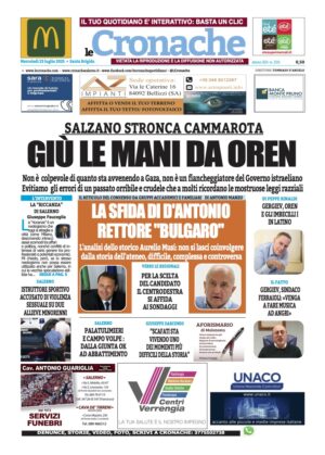 Edizione Digitale Le Cronache 23/07/2025