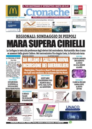 Edizione Digitale Le Cronache 24/07/2025