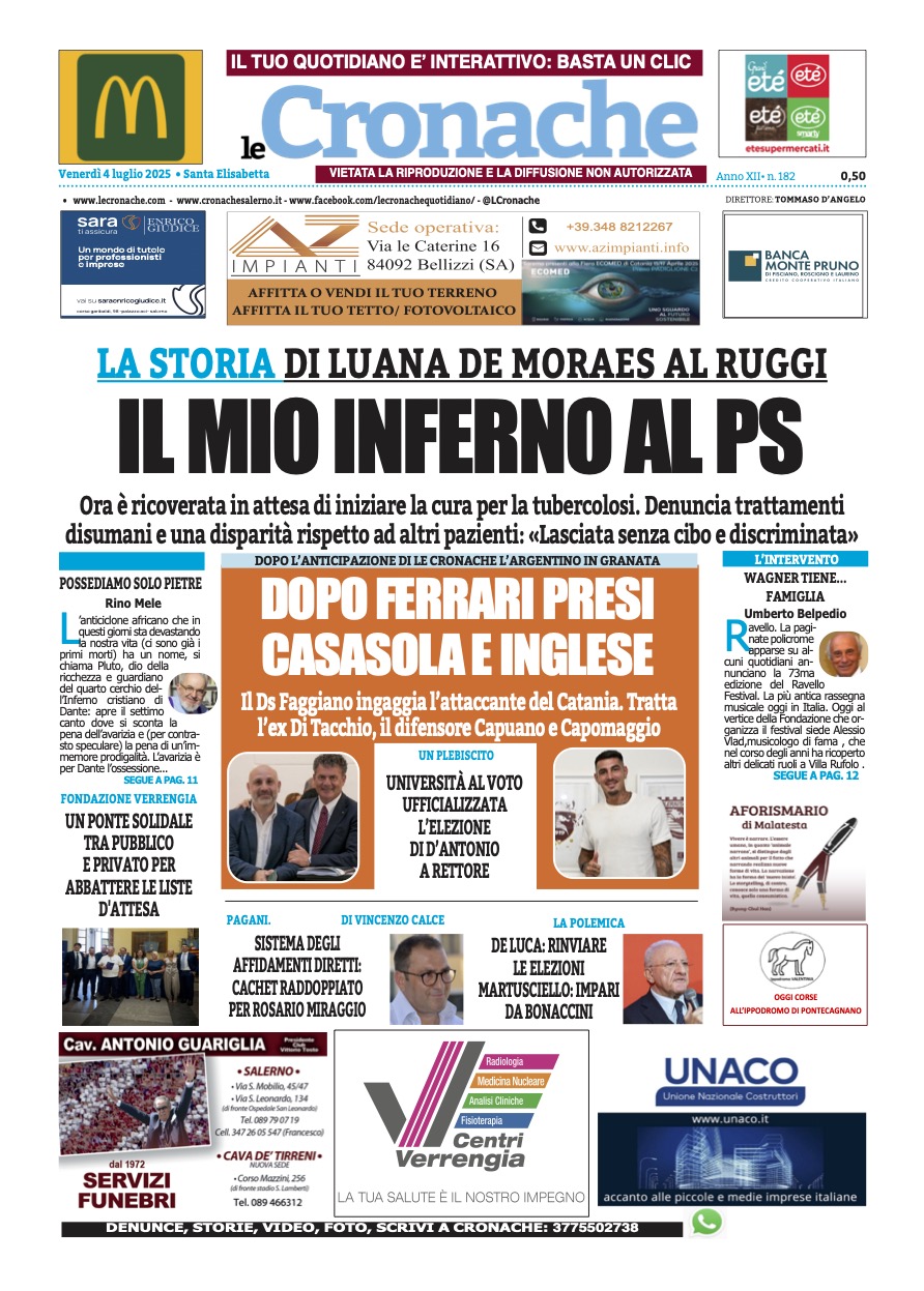 Edizione Digitale Le Cronache 04/07/2025