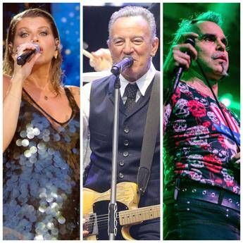Da Amoroso a Springsteen e Pelù, quando il palco ‘tradisce’ le star