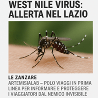 West Nile, Artemisia Lab “in prima linea per la sicurezza dei viaggiatori”