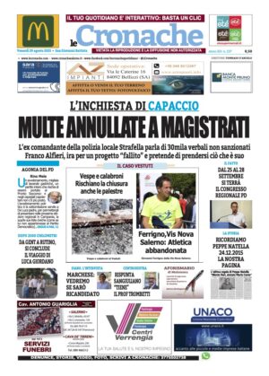 Edizione Digitale Le Cronache 29/08/2025