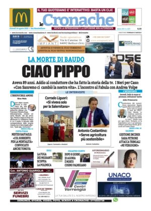 Edizione Digitale Le Cronache 17/08/2025