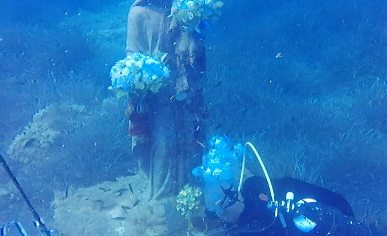 Processione Sub per la “Madonna degli abissi” a Castellabate