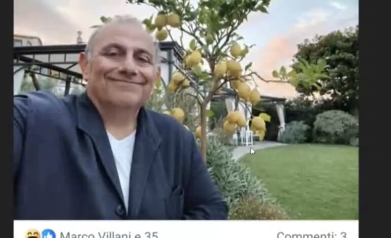 Il post di Iannicelli sulla pagina del sindaco