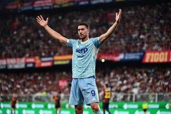 Genoa-Juve 0-1: Vlahovic lancia i bianconeri in testa alla classifica