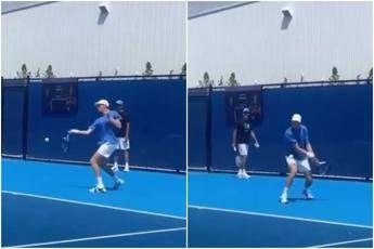 Sinner si allena a Cincinnati, tifosi in estasi: “Wow”