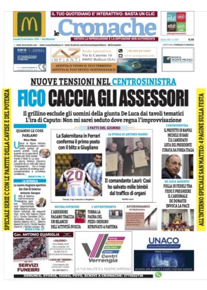 Edizione Digitale Le Cronache 22/09/2025