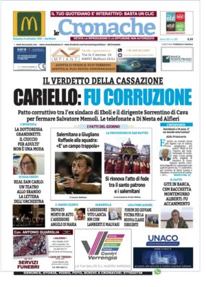 Edizione Digitale Le Cronache 21/09/2025