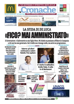 Edizione Digitale Le Cronache 03/09/2025