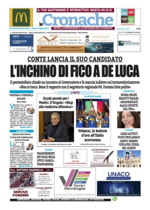 Edizione Digitale Le Cronache 08/09/2025