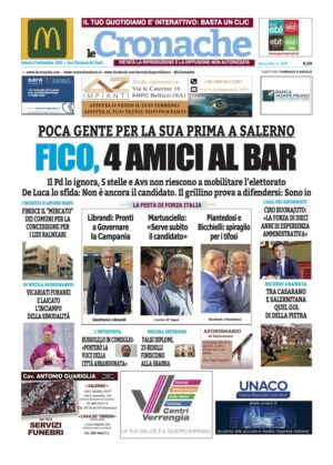 Edizione Digitale Le Cronache 27/09/2025