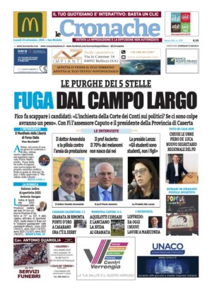 Edizione Digitale Le Cronache 29/09/2025