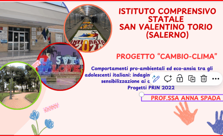 S. Valentino Torio. «CAMBIOCLIMA» tra i banchi