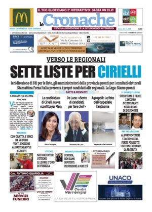 Edizione Digitale Le Cronache 04/10/2025