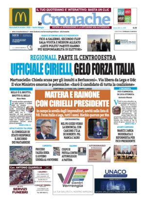 Edizione Digitale Le Cronache 08/10/2025