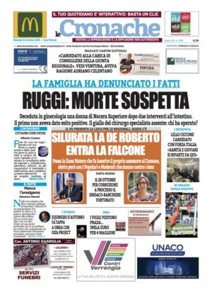 Edizione Digitale Le Cronache 21/10/2025
