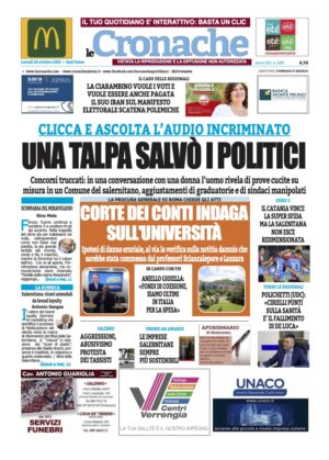 Edizione Digitale Le Cronache 20/10/2025