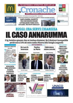 Edizione Digitale Le Cronache 16/10/2025