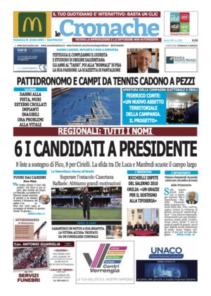 Edizione Digitale Le Cronache 26/10/2025