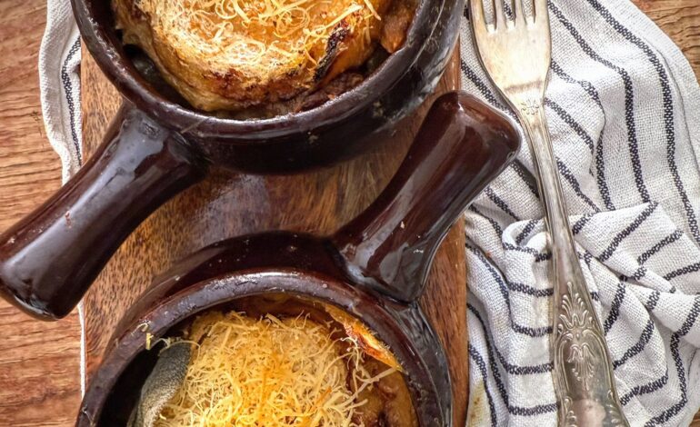 Zuppa di cipolla: dalla Francia all’Italia