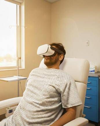  Allo Ieo di Milano realtà virtuale contro l’isolamento e lo stress del ricovero