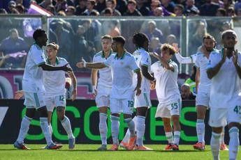  Fiorentina-Roma 1-2, rimonta giallorossa con Soulé e Cristante. Gasperini primo in classifica