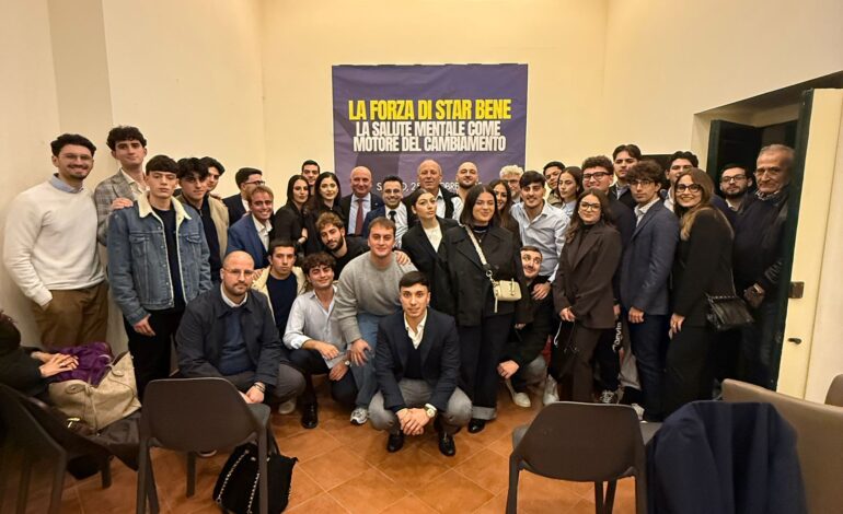 Bicchielli: salute mentale, il messaggio dei giovani di Fi