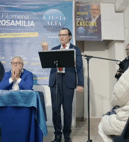 Eboli. bagno di folla per Pagano e Rosamilia