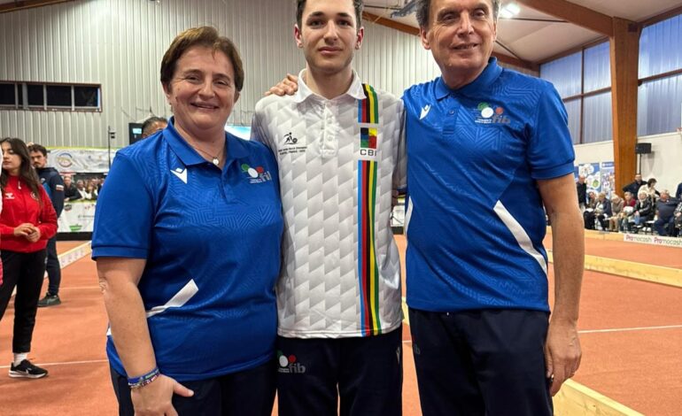 Bocce: Oro mondiale per Marco Bruno di Cava