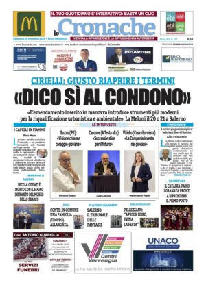 Edizione Digitale Le Cronache 16/11/2025