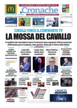 Edizione Digitale Le Cronache 19/11/2025