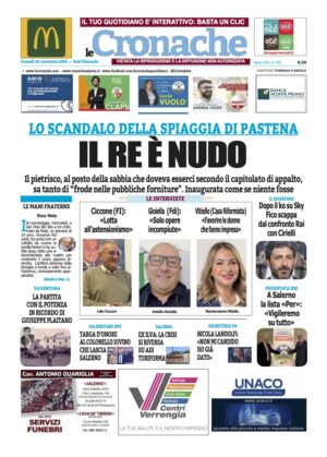 Edizione Digitale Le Cronache 20/11/2025