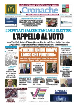 Edizione Digitale Le Cronache 22/11/2025