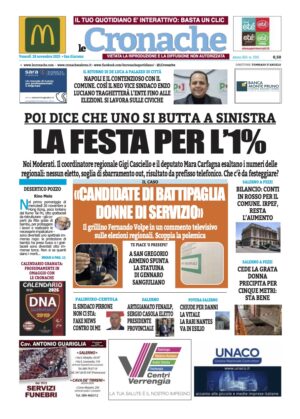 Edizione Digitale Le Cronache 28/11/2025