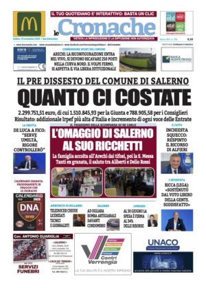 Edizione Digitale Le Cronache 29/11/2025